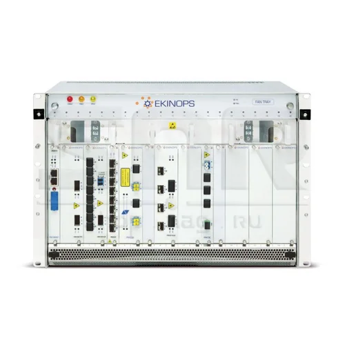 Модульное шасси Ekinops 360 19" 7U с двадцатью модульными слотами и платой управления Модульное шасси Ekinops 360 19" 7U с двадцатью модульными слотами и платой управления